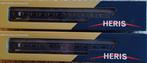 Heris H0 - 12217-1/12217-2 - Modeltrein personenwagen (2) -, Hobby en Vrije tijd, Modeltreinen | H0, Nieuw
