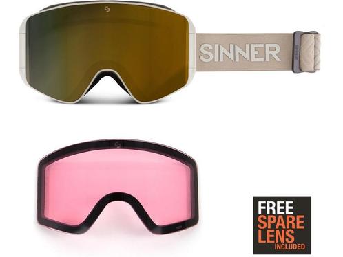 Sinner AURA skibril - Licht Grijs, Huis en Inrichting, Woonaccessoires | Overige, Zo goed als nieuw, Verzenden