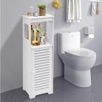Compacte Badkamer Hoekkast – Vrijstaande Opbergkast 90 cm, Verzenden, Nieuw