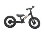 Trybike Steel Black 2 wieler zwart zadel en handvatten, Kinderen en Baby's, Speelgoed | Buiten | Voertuigen en Loopfietsen, Ophalen of Verzenden