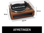 Lenco Platenspeler met Bluetooth - Vier ingebouwde Speakers, Audio, Tv en Foto, Luidsprekers, Verzenden, Zo goed als nieuw