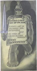 Spotprent over de Engelse verkiezingen (lijst optie), Verzenden