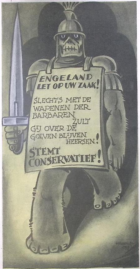 Spotprent over de Engelse verkiezingen (lijst optie), Antiek en Kunst, Kunst | Litho's en Zeefdrukken, Verzenden