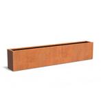 Cortenstaal plantenbak 300x40x60cm - Met bodem, Tuin en Terras, 100 cm of meer, Nieuw, Metaal, 60 cm of meer
