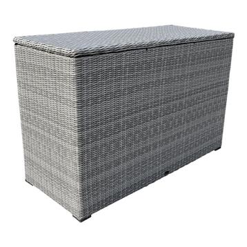 Kussenbox groot 167x70xH106 cm wit grijs beschikbaar voor biedingen