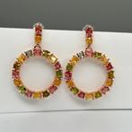 Zonder minimumprijs - Oorbellen 925 zilver Toermalijn, Nieuw