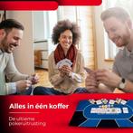 2dekans | 7DEUCE Pokerset - Starterset - 300 Chips - Kleed -, Ophalen of Verzenden, Zo goed als nieuw