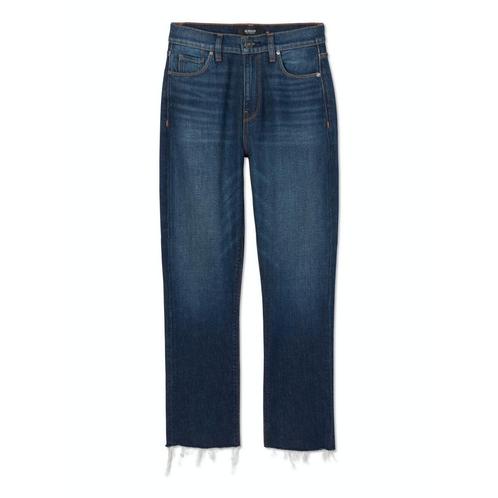 Hudson Jeans • blauwe Holly Straight Crop jeans • 27, Kleding | Dames, Broeken en Pantalons, Blauw, Nieuw, Verzenden