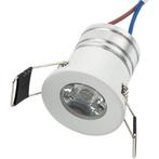 LED Mini Spot - 3W - Mat Wit - Ø31mm, Huis en Inrichting, Lampen | Spots, Metaal of Aluminium, Nieuw, Ophalen of Verzenden, Led
