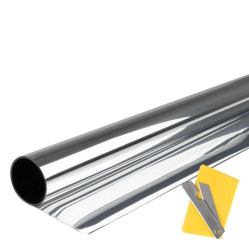 Auto raamfolie - Zelfklevend - 15% - 300 x 50cm - Zilver, Auto diversen, Tuning en Styling, Ophalen of Verzenden
