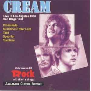cd - Cream - Live In Los Angeles 1968, San Diego 1968, Cd's en Dvd's, Cd's | Jazz en Blues, Zo goed als nieuw, Verzenden