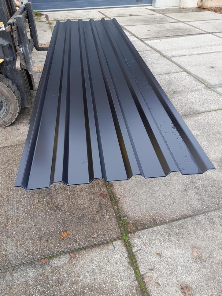 grote partijen zwarte dakplaten vanaf € 5,95,- m² excl. btw, Doe-het-zelf en Verbouw, Platen en Panelen, 20 tot 50 mm, Nieuw