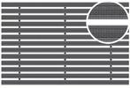 ACO House and Garden aluminium mat met rubberstroken 600 x, Doe-het-zelf en Verbouw, Buizen en Afvoer, Ophalen of Verzenden, Nieuw
