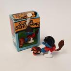 Smurfen 40214 Smurf op stokpaard in box (Overige themas), Verzenden, Zo goed als nieuw