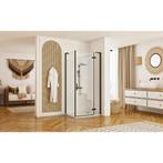 REA Zijwand douche - mat zwart - 80x200 cm - veiligheidsg..., Ophalen of Verzenden, Nieuw