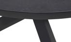 Tuintafel - Liam - Ø140 cm - Keramisch Glas - The Outsider, Tuin en Terras, Tuintafels, Verzenden, Nieuw