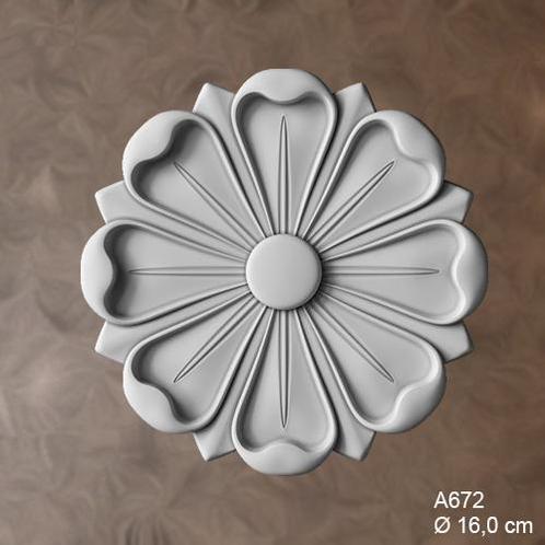 Ornament A672 diameter 16 cm, Doe-het-zelf en Verbouw, Plinten en Afwerking, Nieuw, Ophalen of Verzenden