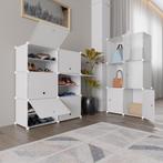 Schoenenkast / Schoenenrek - 85 x 96 x 31 cm - Wit, Huis en Inrichting, Verzenden, Nieuw