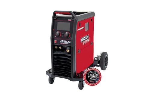 Lincoln Electric Powertec i320C MIG/MAG lasapparaat Advanced, Doe-het-zelf en Verbouw, Gereedschap | Lasapparaten, Nieuw, Ophalen of Verzenden