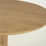 Eettafel Eleonora COCO Naturel Ø130cm *NIEUW* Rond, Rond, Nieuw, Scandinavisch, Vijf personen of meer