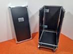 Flightcase Taperack 19 inch voor mengtafel & 19 apparatuur, Nieuw, Audio