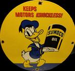 Donald Duck - 1 Reclame bord - Sunoco, Verzamelen, Nieuw