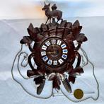 Zwarte Woud pendelklok - Antiek - IJzer, Messing, Lindehout, Antiek en Kunst