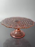 Charles Graffart & René Delvenne - Taartschaal - Glas -, Antiek en Kunst