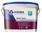 Sigma Resist Clean Matt - RAL 7021 - 5 liter, Overige kleuren, 5 tot 10 liter, Nieuw, Ophalen of Verzenden