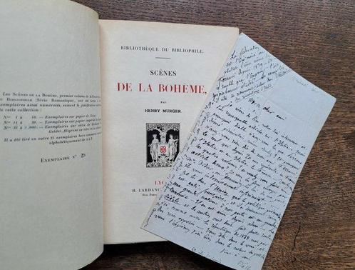 Henry Murger - Scènes de la Bohème [1/20 japon impérial +, Antiek en Kunst, Antiek | Boeken en Bijbels