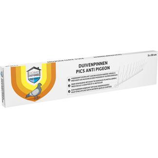 Duivenpinnen | Home Defense | 5 stuks (50 cm, RVS, Grijs), Dieren en Toebehoren, Overige Dieren-accessoires, Nieuw, Verzenden