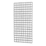 Gaaspaneel Zwart 90 x 180 cm - Maas 10 x 10 cm, Verzenden, Nieuw, Hout