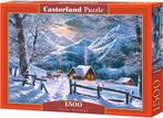 Snowy Morning Puzzel (1500 stukjes) | Castorland - Puzzels, Hobby en Vrije tijd, Nieuw, Verzenden