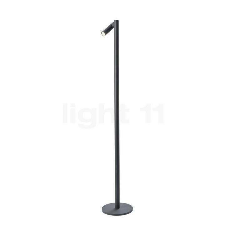 Sompex Tubo Batterij Vloerlamp LED, antraciet (Buitenlampen), Huis en Inrichting, Lampen | Vloerlampen, Nieuw, Verzenden