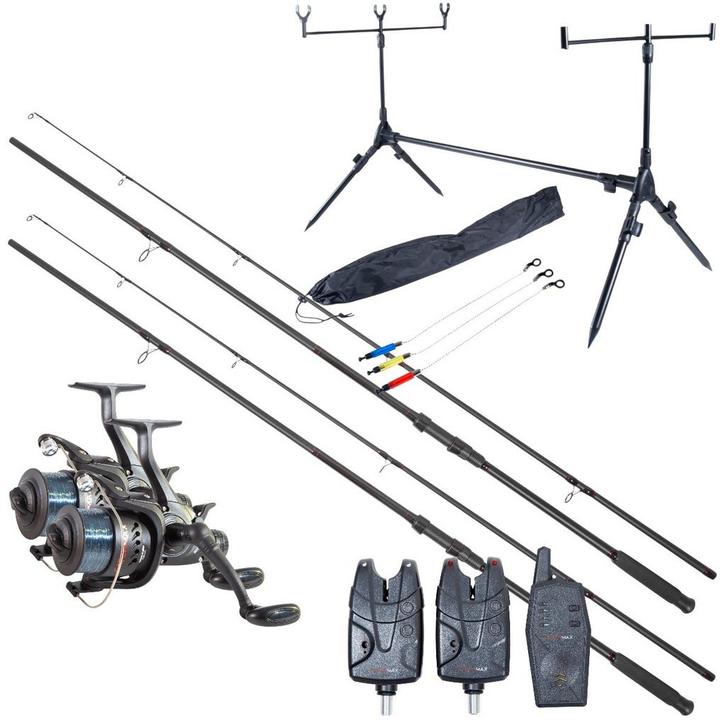 Catchmax Complete Specimen Stalker Set 2.40m (20-80g), Watersport en Boten, Hengelsport | Algemeen, Nieuw, Verzenden