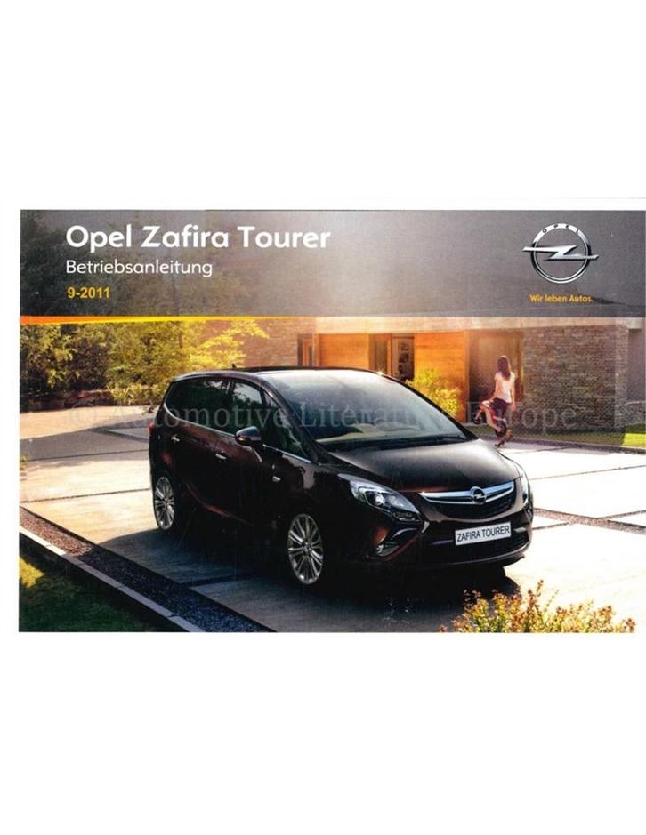 2011 OPEL ZAFIRA INSTRUCTIEBOEKJE DUITS, Auto diversen, Handleidingen en Instructieboekjes