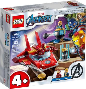 LEGO Marvel Avengers 4+ Iron Man vs. Thanos - 76170 (Nieuw)