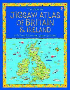 Jigsaw Atlas of Britain and Ireland by Colin King N Figg, Boeken, Overige Boeken, Gelezen, Verzenden