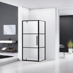 Hoek Douchecabine Van Rijn ST04 6 mm Helder Glas Zwart, Doe-het-zelf en Verbouw, Sanitair, Ophalen of Verzenden, Nieuw, Douche