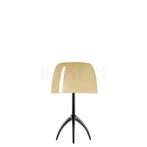 Foscarini Lumiere Tafellamp piccola, zwart verchroomd/warm w, Verzenden, Nieuw, Glas