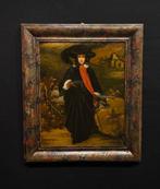 Scuola europea (XX), da Frederic Leighton - Donna in nero, Antiek en Kunst