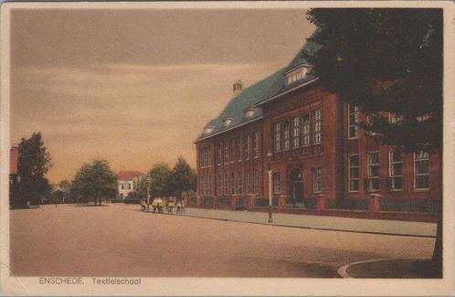 ENSCHEDE - Textielschool, Verzamelen, Ansichtkaarten | Nederland, Verzenden