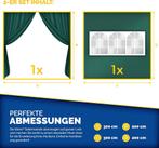 Zijwand voor paviljoen - 3x3m - 2 stuks - Groen - Tillvex®, Verzenden, Zo goed als nieuw