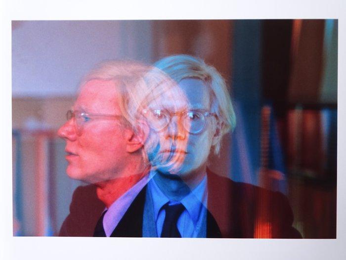 Thomas Hoepker (1936) - Double exposure of Andy Warhol at, Antiek en Kunst, Kunst | Designobjecten