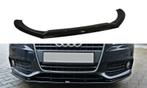 Voorspoiler Audi A4 B8 V.2 Glanzend Zwart, Ophalen of Verzenden, Nieuw