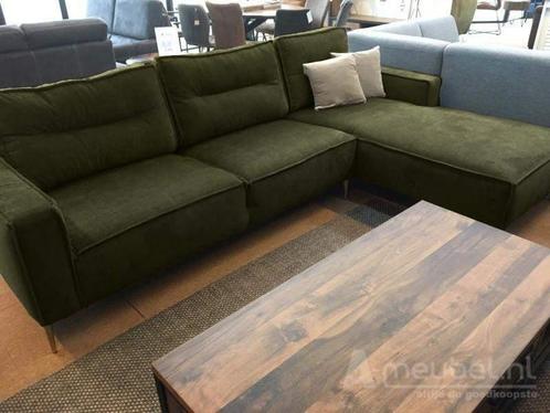 Loungebank Capelle - loungebanken - Groen, Huis en Inrichting, Banken | Sofa's en Chaises Longues, Nieuw, Overige materialen