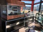 Houtskoolgrill | Saladette | | Koeltoonbank | uitgiftebalie, Ophalen of Verzenden, Nieuw in verpakking, Meubilair