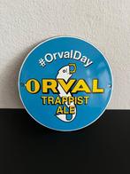 Orval Trappist Ale reclamebord – geëmailleerd metaal –, Antiek en Kunst