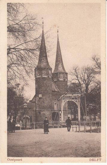 DELFT - Oostpoort, Verzamelen, Ansichtkaarten | Nederland, Verzenden
