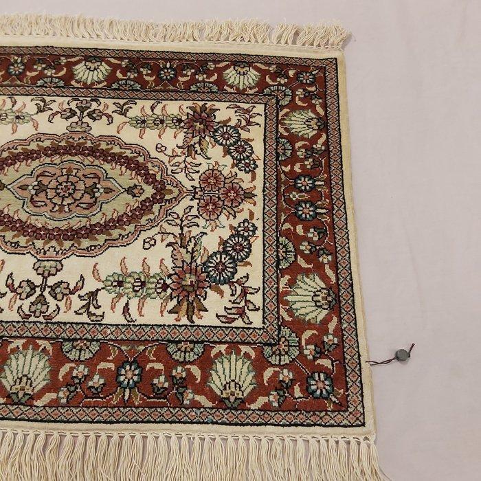 Vloerkleed - 62 cm - 46 cm - Nieuw zijde tapijt., Huis en Inrichting, Stoffering | Tapijten en Kleden